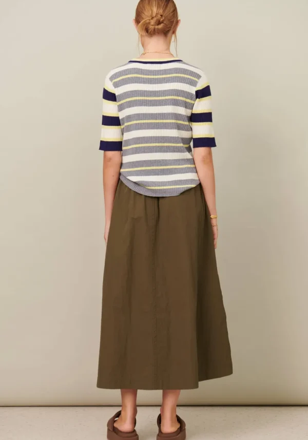 POL Clauida Tee - SIlver Sale
