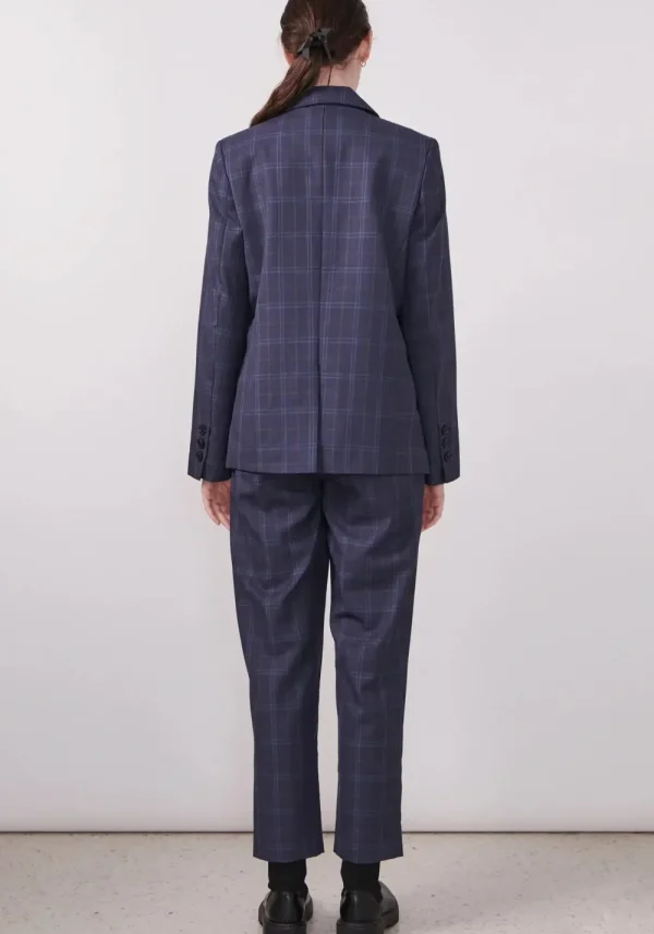 POL Dressage Pant - Navy Check Outlet