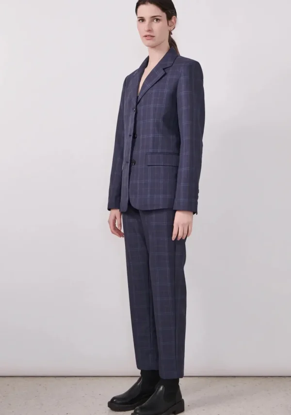 POL Dressage Pant - Navy Check Outlet