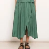 POL Vault Wrap Skirt - Green Discount