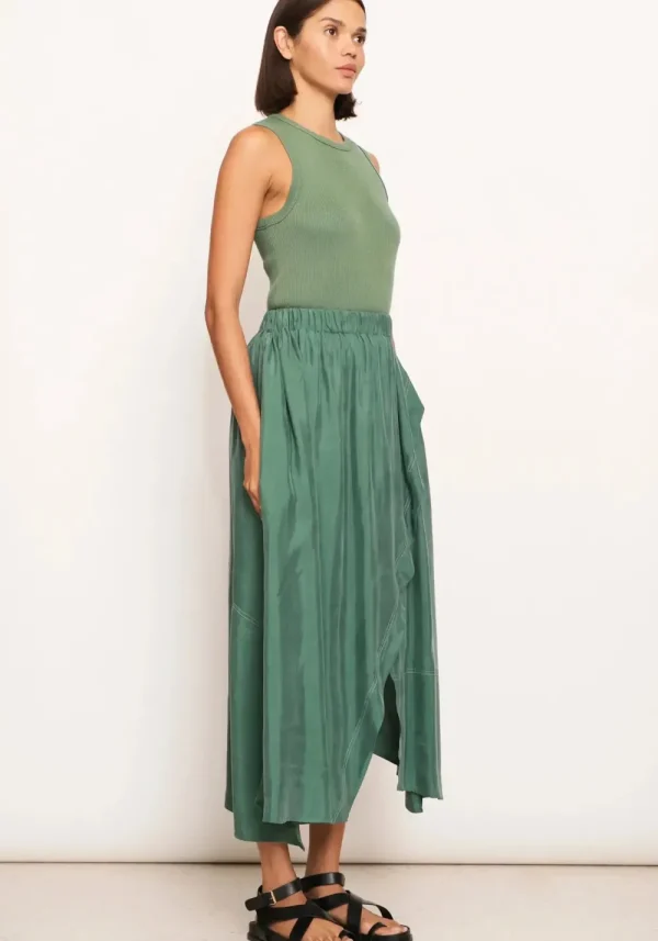 POL Vault Wrap Skirt - Green Discount