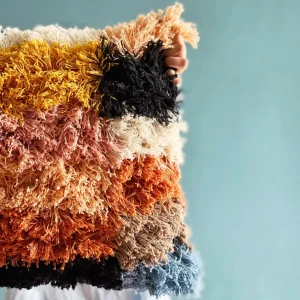 Rachel Castle Priscilla Shag Cushion Clearance