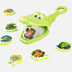 Tiger Tribe Croc Chasey -Catch A Frog Bath Toy Outlet