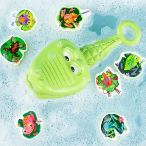 Tiger Tribe Croc Chasey -Catch A Frog Bath Toy Outlet