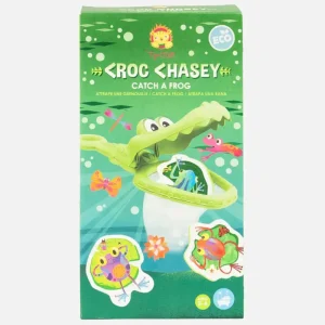 Tiger Tribe Croc Chasey -Catch A Frog Bath Toy Outlet