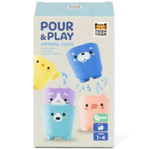 Tiger Tribe Pour & Play - Animal Cups Outlet