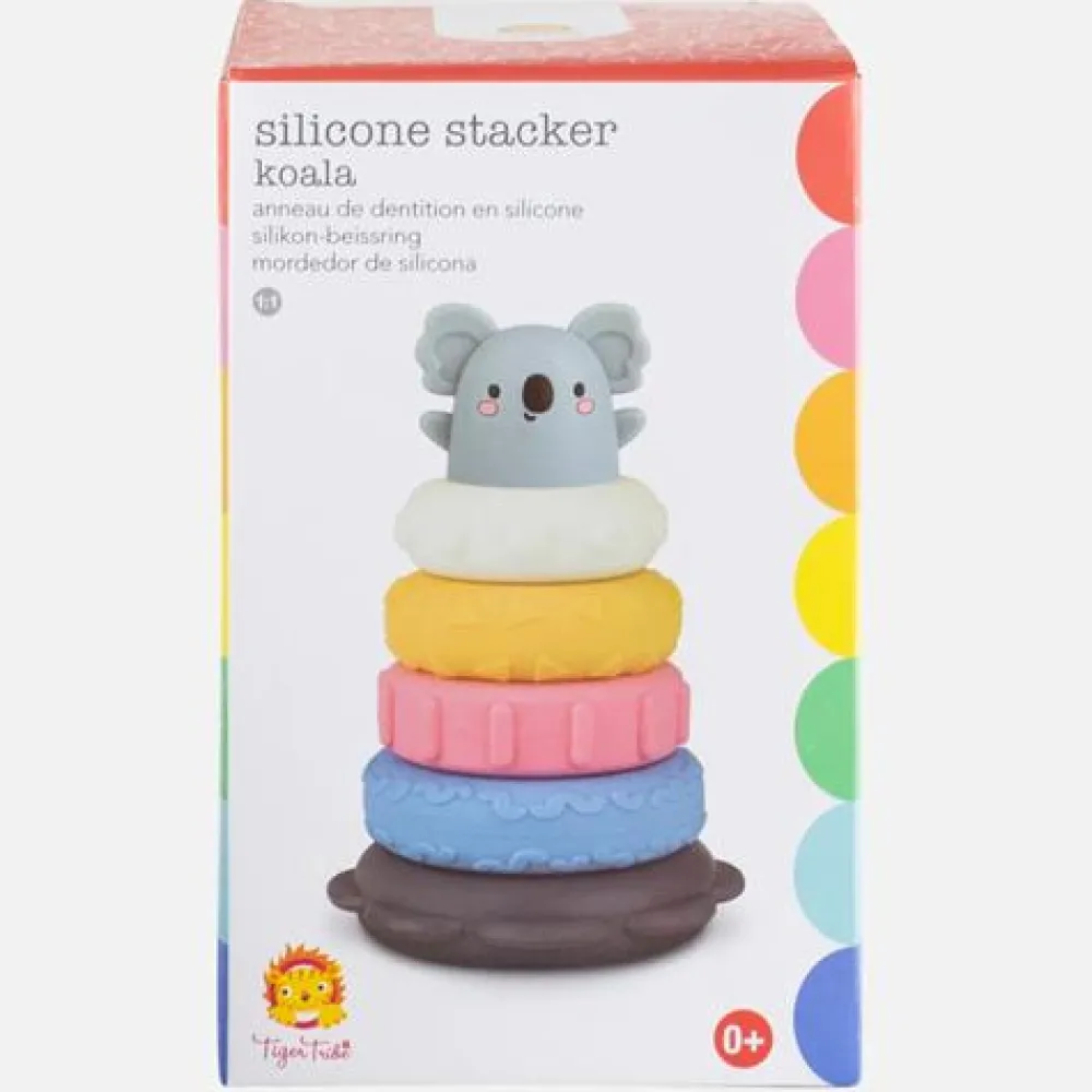 tiger_tribe_silicon_stack_0.webp Tiger Tribe Silicon Stacker- Koala Hot
