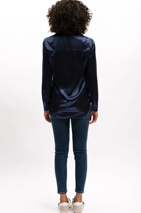 We Are The Others Carmen Shirt - Midnight Hot