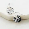 Zafino Eloise Earrings - Silver/Pearl Clearance