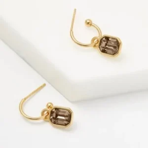 Zafino Leighton Earring - Chocolate Clearance