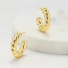 Zafino Nova Hoop Earrings Discount