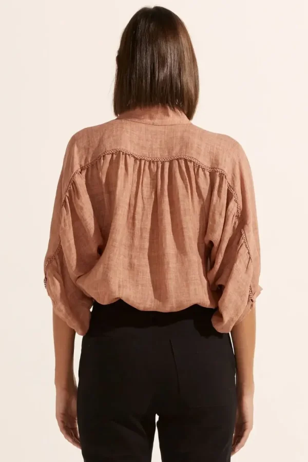Zoe Kratzmann Adage Top - Rust Discount