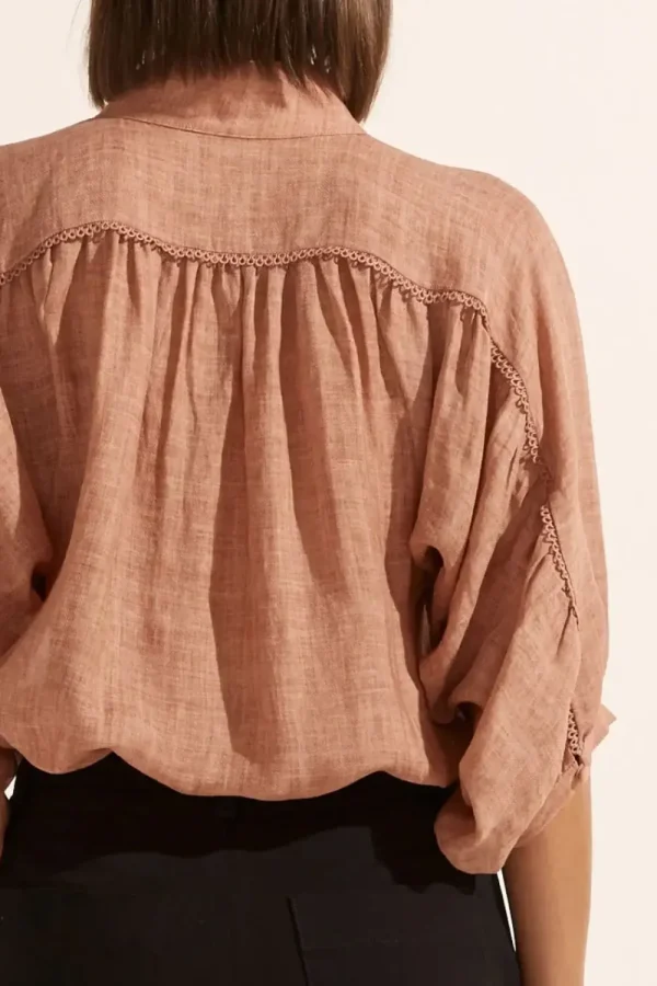 Zoe Kratzmann Adage Top - Rust Discount