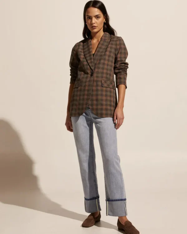 Zoe Kratzmann Index Jacket -Toasted Check Clearance