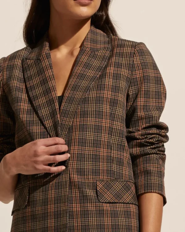 Zoe Kratzmann Index Jacket -Toasted Check Clearance