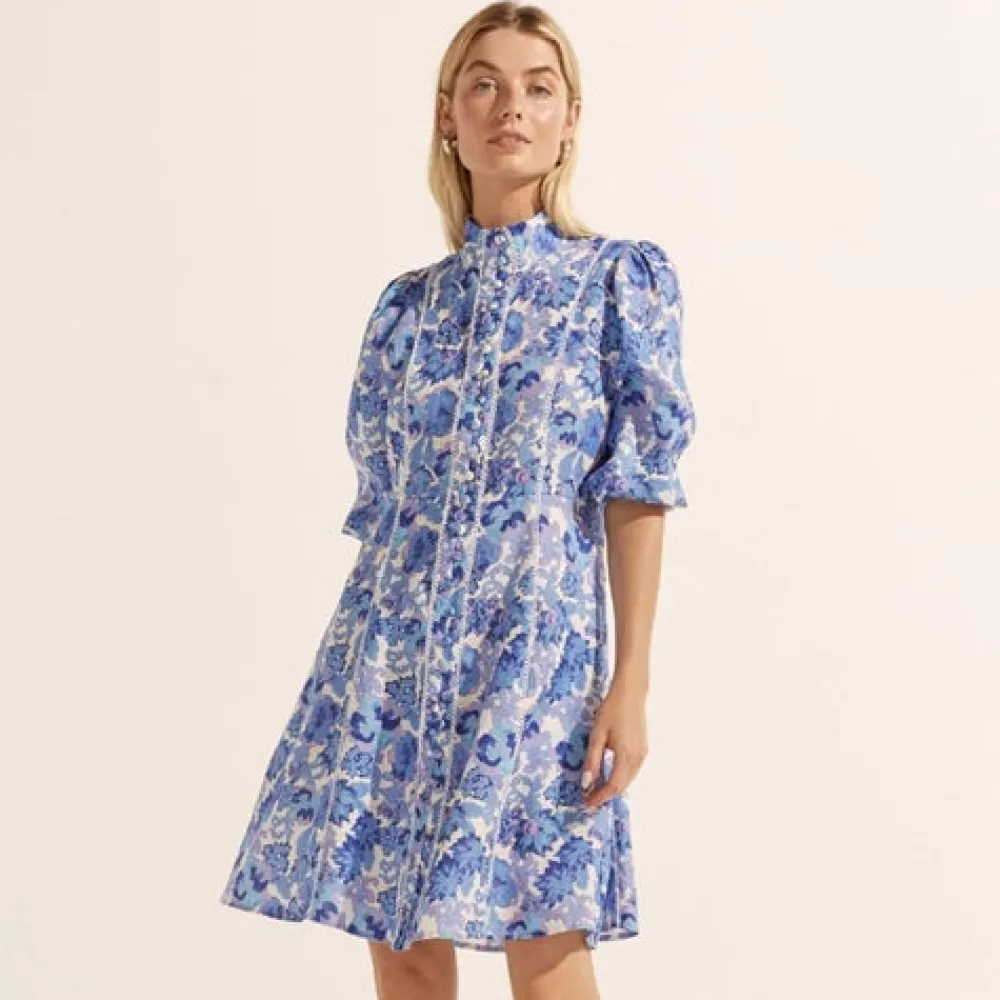 zoe_kratzmann_jargon_dres_0.webp Zoe Kratzmann Jargon Dress - Pacific Floral New