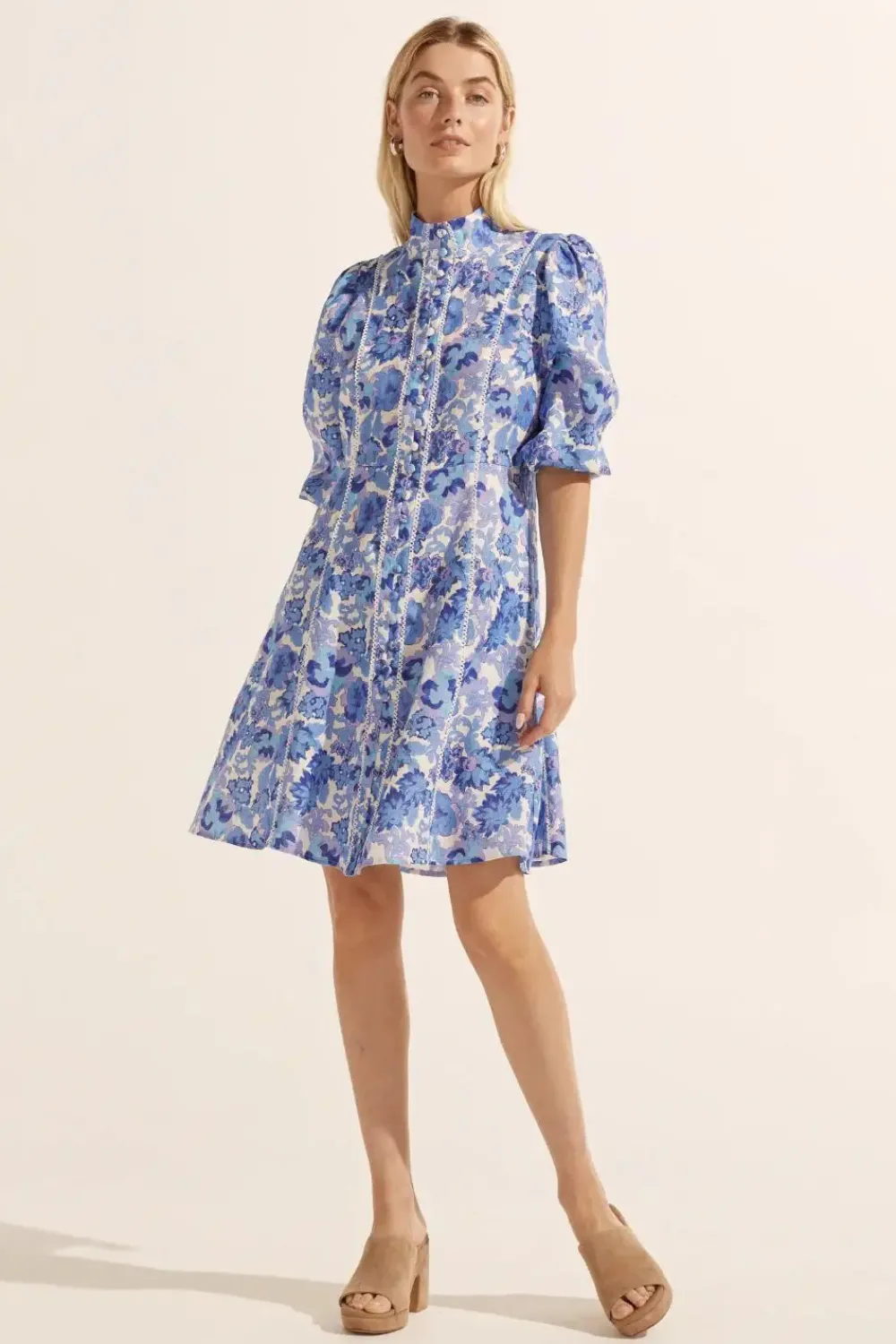 zoe_kratzmann_jargon_dres_2.webp Zoe Kratzmann Jargon Dress - Pacific Floral New