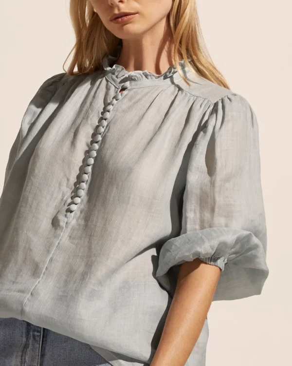 CLEAR50 Zoe Kratzmann Lilt Top Graphite Leopard Hot
