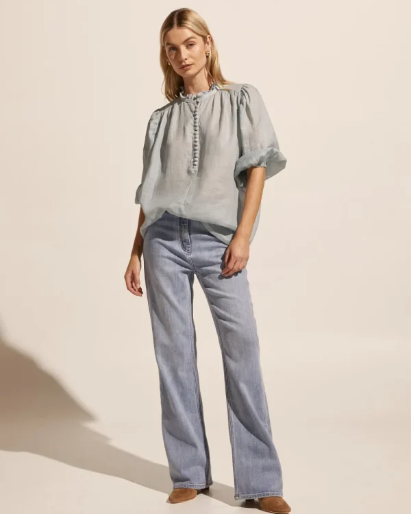 CLEAR50 Zoe Kratzmann Lilt Top Graphite Leopard Hot