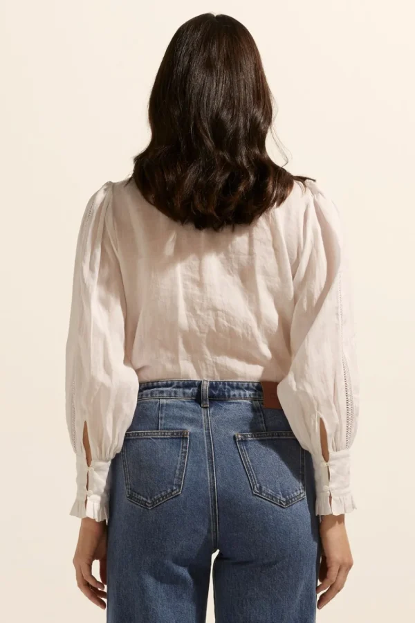 Zoe Kratzmann Swoon Top - Porcelain Fashion