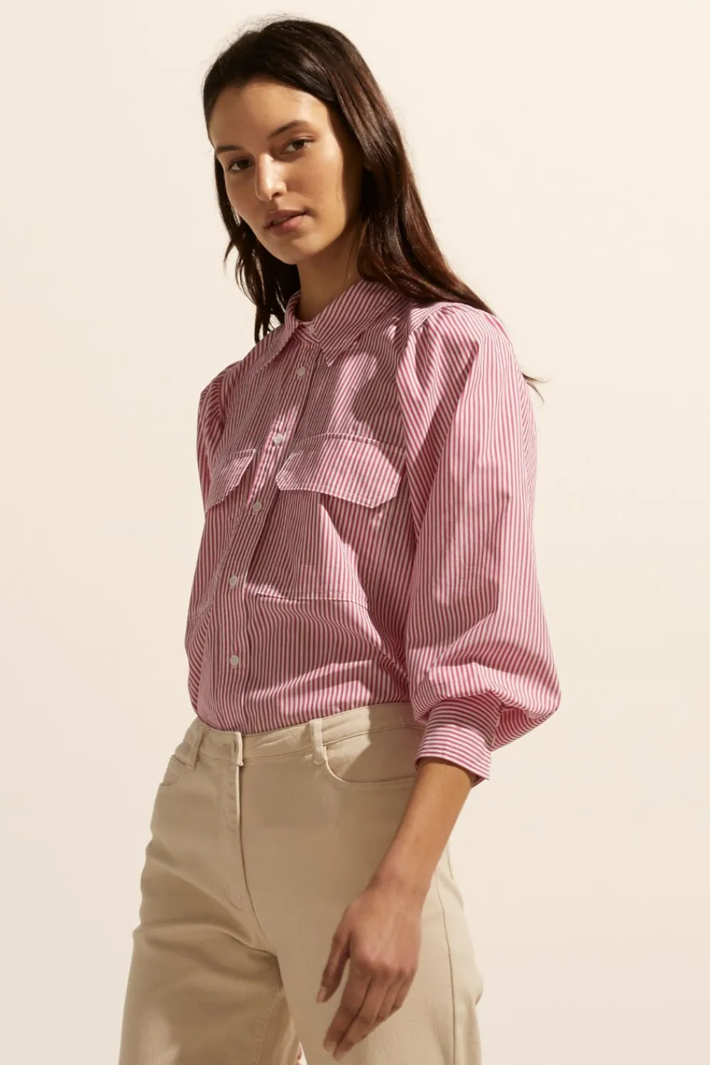zoe_kratzmann_underpin_to_2.webp Zoe Kratzmann Underpin Top - Magenta Stripe Fashion