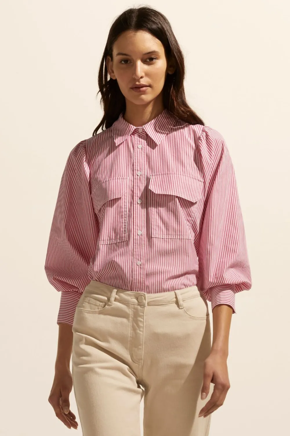 zoe_kratzmann_underpin_to_4.webp Zoe Kratzmann Underpin Top - Magenta Stripe Fashion