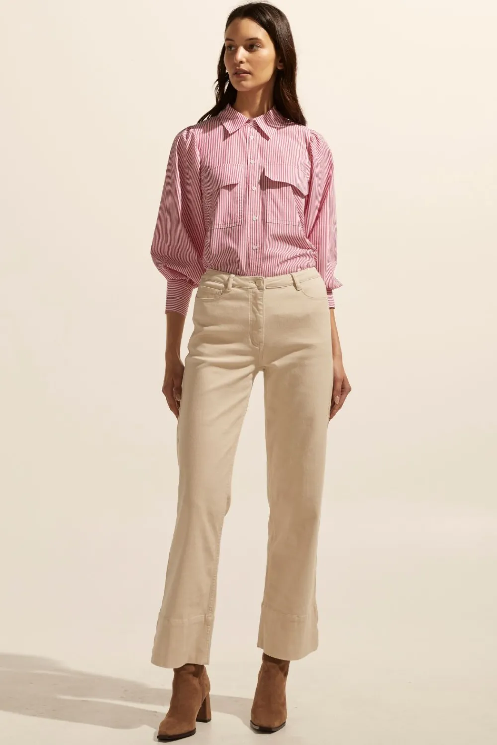zoe_kratzmann_underpin_to_5.webp Zoe Kratzmann Underpin Top - Magenta Stripe Fashion