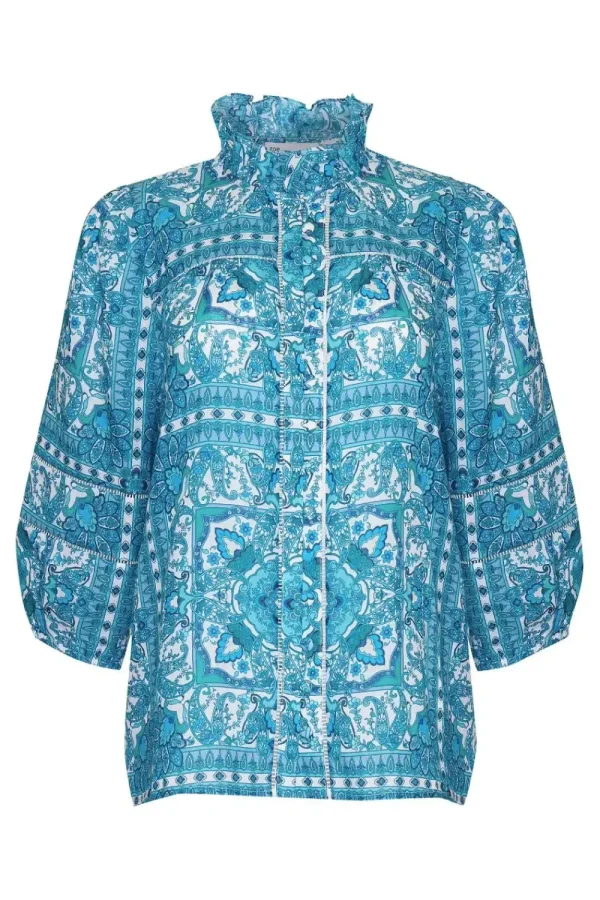 Zoe Kratzmann Wayfarer Top - Sapphire Tile New